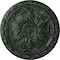 Ekena Millwork Baile Ceiling Medallion (Fits Canopies up to 3 1/4"), 20"OD x 1 5/8"P, Painted Turtle Crackle CM20BLPTC - alternate 1